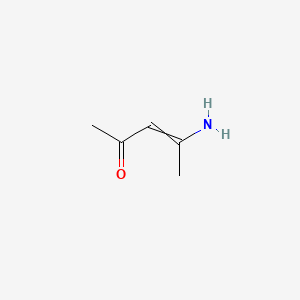 molecular formula C5H9NO B1295262 4-Aminopent-3-en-2-one 
