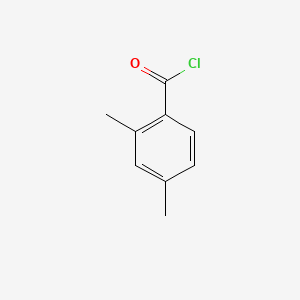 molecular formula C9H9ClO B1295269 2,4-Dimethylbenzoyl chloride CAS No. 21900-42-5