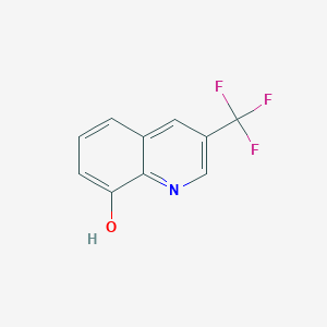 molecular formula C10H6F3NO B12952698 3-(Trifluoromethyl)quinolin-8-ol 