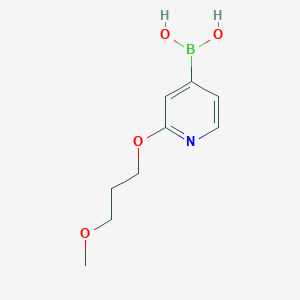 (2-(3-Methoxypropoxy)pyridin-4-yl)boronic acid