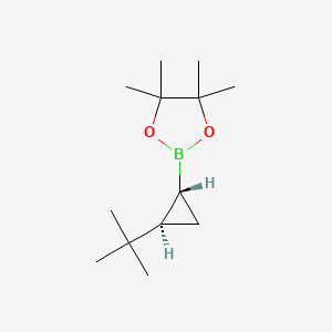 2-((1R,2R)-2-(tert-Butyl)cyclopropyl)-4,4,5,5-tetramethyl-1,3,2-dioxaborolane