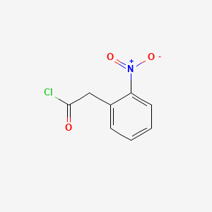 molecular formula C8H6ClNO3 B1295273 邻硝基苯乙酰氯 CAS No. 22751-23-1