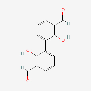 2,2'-Dihydroxy-[1,1'-biphenyl]-3,3'-dicarbaldehyde