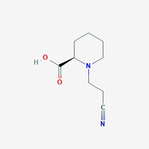 (R)-1-(2-Cyanoethyl)piperidine-2-carboxylic acid