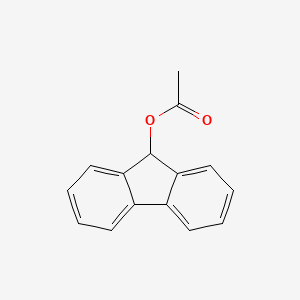 molecular formula C15H12O2 B1295280 9-Fluorenyl acetate CAS No. 25017-68-9