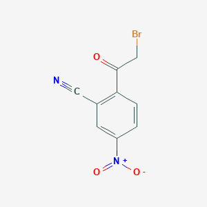 2-(2-Bromoacetyl)-5-nitrobenzonitrile