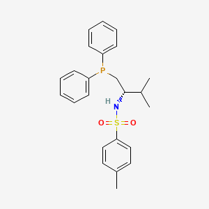 (S)-N-(1-(Diphenylphosphanyl)-3-methylbutan-2-yl)-4-methylbenzenesulfonamide