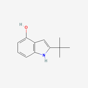 2-(tert-Butyl)-1H-indol-4-ol