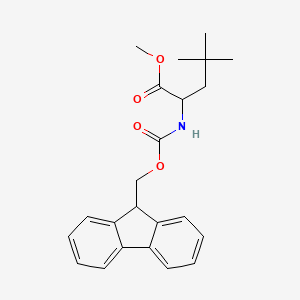 Methyl 2-((((9H-fluoren-9-yl)methoxy)carbonyl)amino)-4,4-dimethylpentanoate