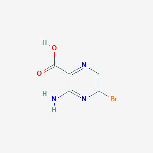 3-Amino-5-bromopyrazine-2-carboxylic acid