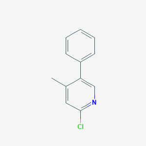 2-Chloro-4-methyl-5-phenylpyridine