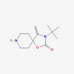 3-(tert-Butyl)-4-methylene-1-oxa-3,8-diazaspiro[4.5]decan-2-one