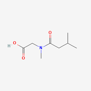 B1295303 Isovalerylsarcosine CAS No. 88127-29-1