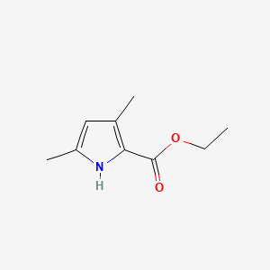 B1295308 Ethyl 3,5-dimethyl-1H-pyrrole-2-carboxylate CAS No. 2199-44-2