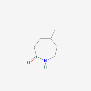 molecular formula C7H13NO B1295309 5-甲基氮杂戊烷-2-酮 CAS No. 2210-07-3