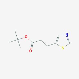 tert-Butyl 3-(thiazol-5-yl)propanoate