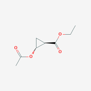 Rel-ethyl (1R,2R)-2-acetoxycyclopropane-1-carboxylate