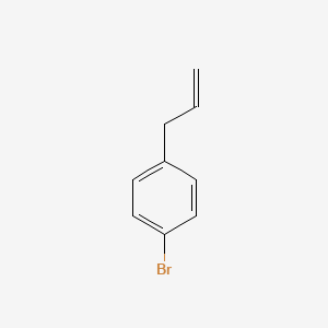 molecular formula C9H9B B1295313 苯，1-溴-4-(2-丙烯基)- CAS No. 2294-43-1