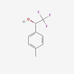 molecular formula C9H9F3O B12953145 (s)-2,2,2-Trifluoro-1-(p-tolyl)ethanol 