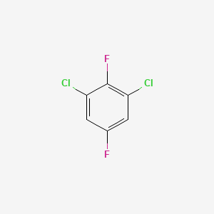 molecular formula C6H2Cl2F2 B1295315 1,3-二氯-2,5-二氟苯 CAS No. 2367-80-8