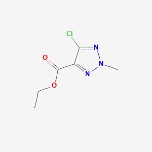 Ethyl 5-chloro-2-methyl-2H-1,2,3-triazole-4-carboxylate