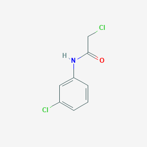molecular formula C8H7Cl2NO B1295321 2-chloro-N-(3-chlorophenyl)acetamide CAS No. 2564-05-8