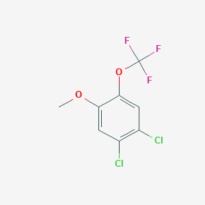 1,2-Dichloro-4-methoxy-5-(trifluoromethoxy)benzene