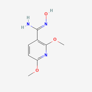 N-Hydroxy-2,6-dimethoxynicotinimidamide