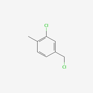 molecular formula C8H8Cl2 B1295325 3-氯-4-甲基苄氯 CAS No. 2719-40-6
