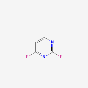 molecular formula C4H2F2N2 B1295326 2,4-二氟嘧啶 CAS No. 2802-61-1