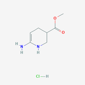 Methyl 6-amino-1,2,3,4-tetrahydropyridine-3-carboxylate hydrochloride