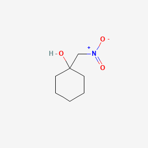 molecular formula C7H13NO3 B1295335 1-Nitromethyl-1-cyclohexanol CAS No. 3164-73-6