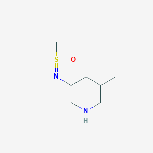 Dimethyl ((5-methyl-3-piperidyl)imino)-oxo-lambda6-sulfane