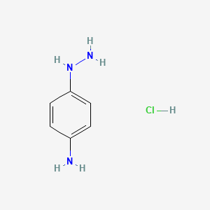 molecular formula C6H10ClN3 B12953398 4-Hydrazinylaniline hydrochloride 