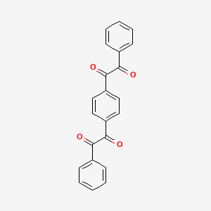 molecular formula C22H14O4 B1295341 1,4-Bisbenzil CAS No. 3363-97-1