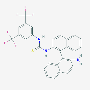 N-(2'-Amino[1,1'-binaphthalen]-2-yl)-N'-[3,5-bis(trifluoromethyl)phenyl]thiourea