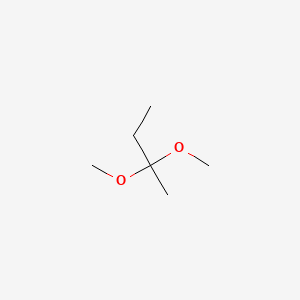 molecular formula C6H14O2 B1295343 2,2-二甲氧基丁烷 CAS No. 3453-99-4