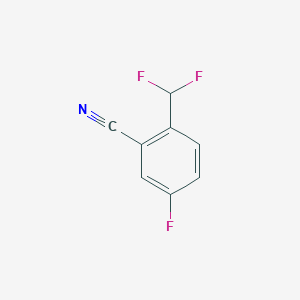 2-(Difluoromethyl)-5-fluorobenzonitrile