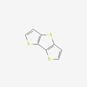 molecular formula C8H4S3 B1295348 二噻吩并[3,2-b:2',3'-d]噻吩 CAS No. 3593-75-7