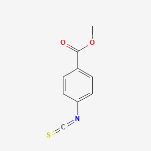 molecular formula C9H7NO2S B1295349 4-甲氧羰基苯基异硫氰酸酯 CAS No. 3662-78-0