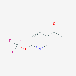 1-(6-(Trifluoromethoxy)pyridin-3-yl)ethan-1-one