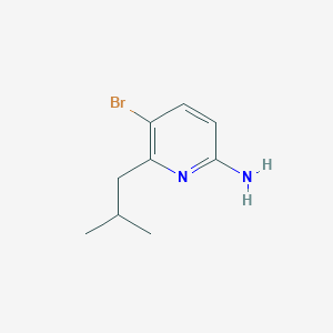 5-Bromo-6-isobutylpyridin-2-amine