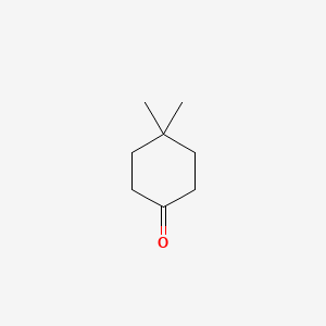 molecular formula C8H14O B1295358 4,4-二甲基环己酮 CAS No. 4255-62-3