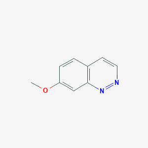 molecular formula C9H8N2O B12953613 7-Methoxycinnoline 