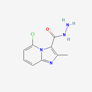 5-Chloro-2-methylimidazo[1,2-a]pyridine-3-carbohydrazide