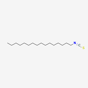 molecular formula C17H33NS B1295362 十六烷基异硫氰酸酯 CAS No. 4426-87-3