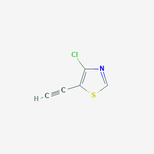 4-Chloro-5-ethynylthiazole