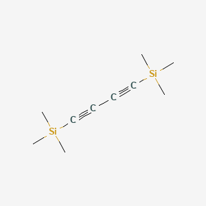 molecular formula C10H18Si2 B1295365 1,4-Bis(trimethylsilyl)-1,3-butadiyne CAS No. 4526-07-2