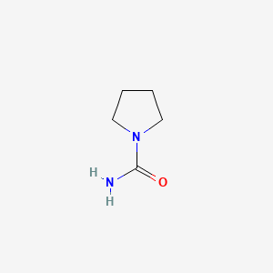 molecular formula C5H10N2O B1295368 吡咯烷-1-甲酰胺 CAS No. 4736-71-4