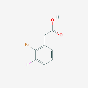 2-(2-Bromo-3-iodophenyl)acetic acid